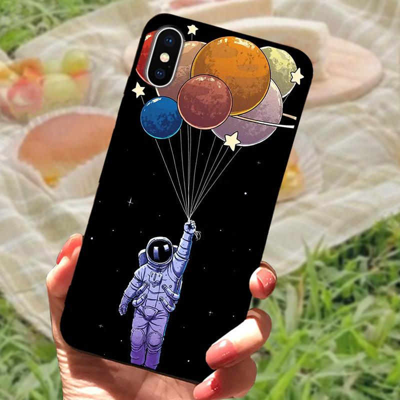 Для Apple iPhone XS Мягкий чехол X XR ТПУ Силиконовый Задняя крышка телефона Для iPhone XS Max Модные Печатные Чехлы Чехол Защитный Fundas