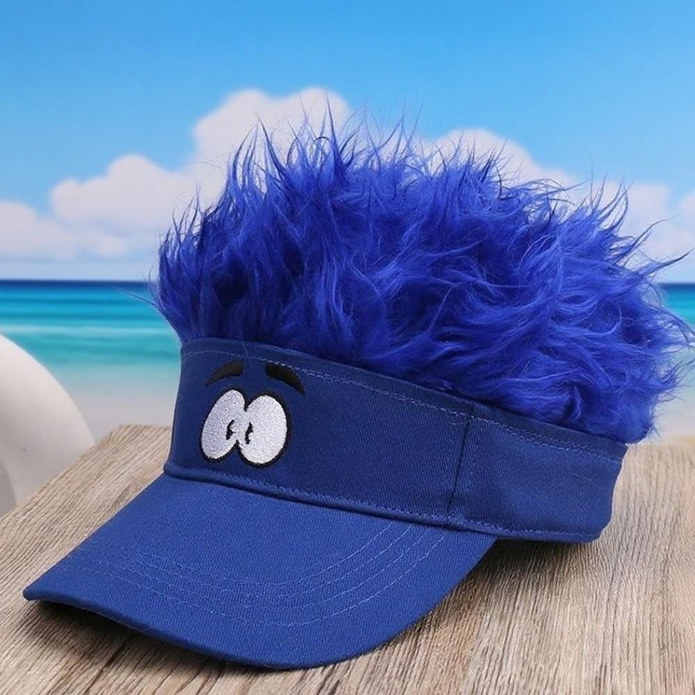 Synthetic Wig Baseball Cap Natural-Looking Hairstyle Adjustable Fashion Casual Hat Travel