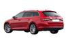 Планка над номером SW (нерж) для Skoda Superb 2015-2024 гг