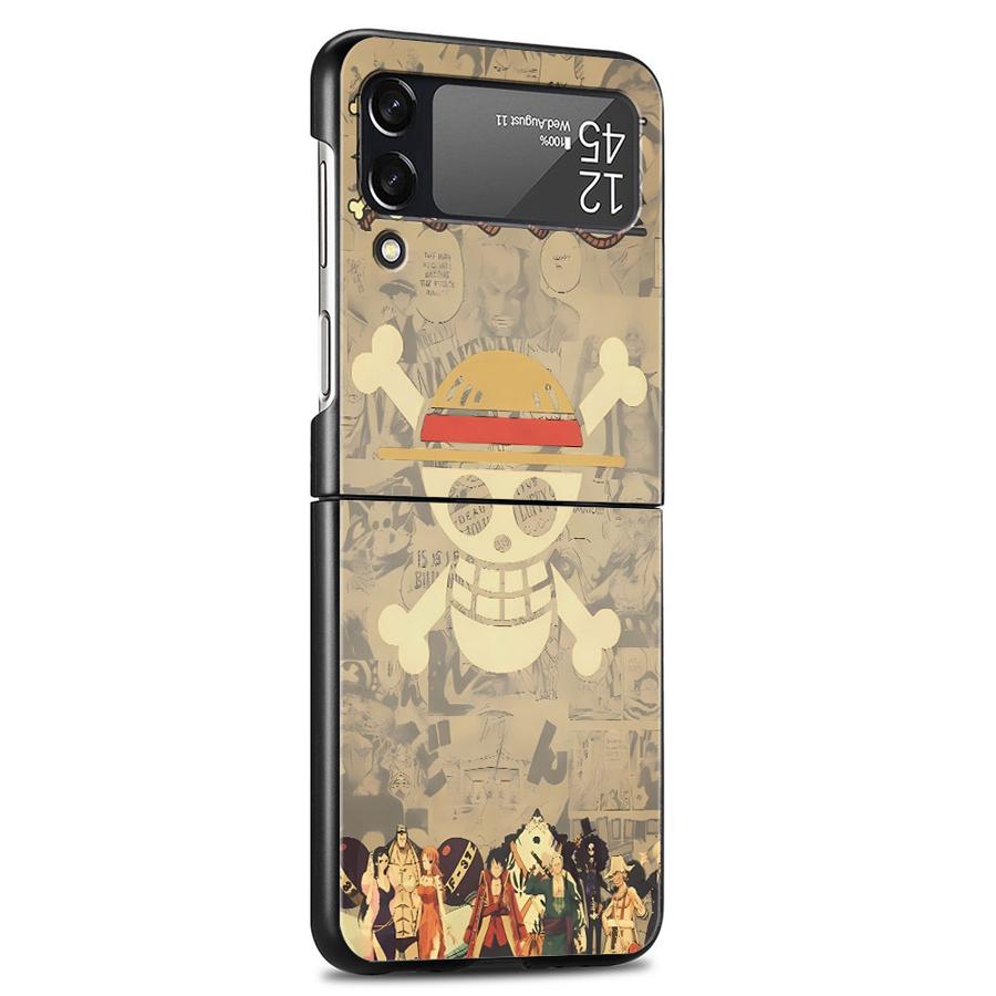 Anime One Pieces Back Cover Phone Case for Samsung Galaxy Z Flip 3 Z Flip Z Flip 5 Z FLIP 6