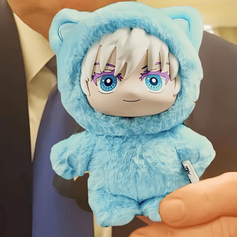 Горячая Предпродажа Оригинальный Eaki Jujutsu Kaisen Сезон 2 Парк Кошек Вечеринка Годжо Сатору Слепая Коробка Плюшевая Кукла Брелок Модель Коллекция