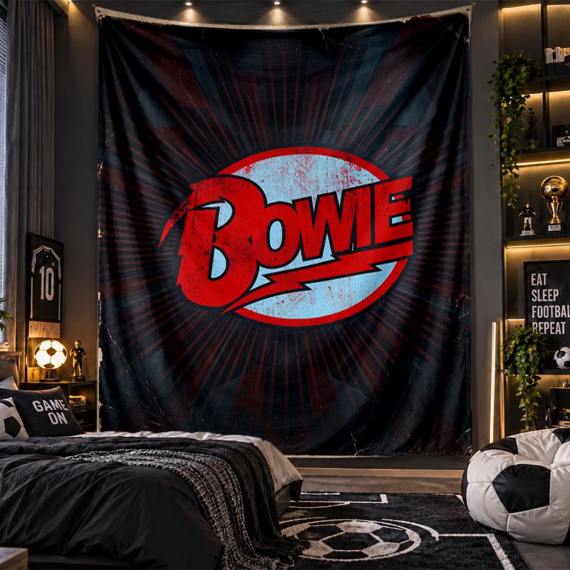 Wall Hanging Tapestry David Bowie Print Cloth for Living Room Bedroom Home Decor
