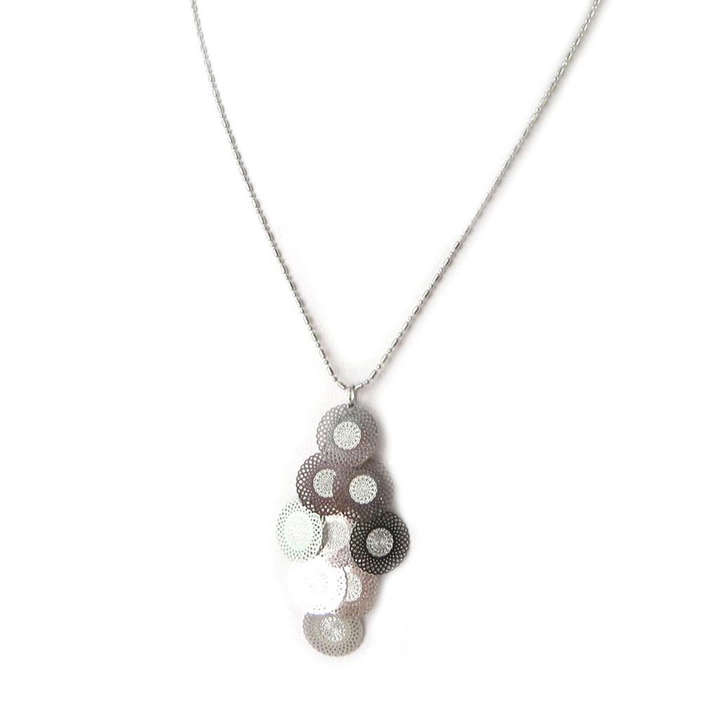 Les Trésors De Lily [N8199] - Серебряное дизайнерское ожерелье «Кармен»