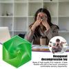 Fractal Fidget Hexagon Geometric Design Visual Illusion Fingertip Toy Portable Anxiety Relief Sensory Toy for Home Office