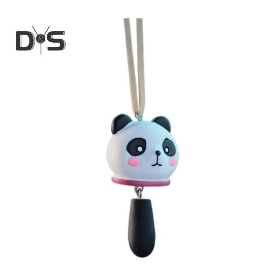 Зеркало заднего вида подвесное украшение в форме милого животного с шнурком легко устанавливается украшение для салона автомобиля