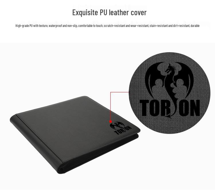 12-Grid Hard Card Holder: 384 Slots for Yu-Gi-Oh!, Pokémon, Sanguosha - Toploader Card Album