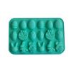Cat Paw Chocolate Silicone Mold Dog Footprint Candy Jelly Bone Pet Snack Biscuit Baking Set Cake Decor Soap Candle Mold Ice Tray