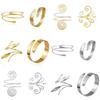 Zinc Zinc Alloy Wide Open Arm Cuff Hollow Out Exaggerated Bangle Cuff Bangle Bracelets for Women  Party