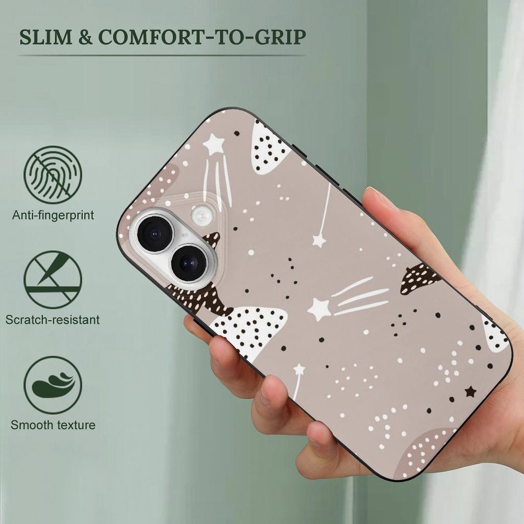 1 Pack For Iphone 17/17Air/17Pro/17ProMax Ultra Thin TPU Case With Anti-Slip Sides, Scratch Resistant Back And Corner Cushion