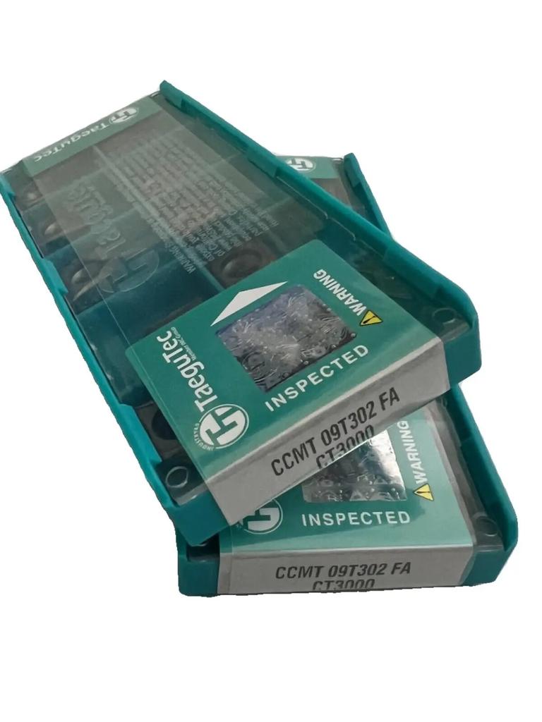 TaeguTec / CCMT09T302FA CT3000 /Original Genuine CNC Alloy Blade 10 PCS