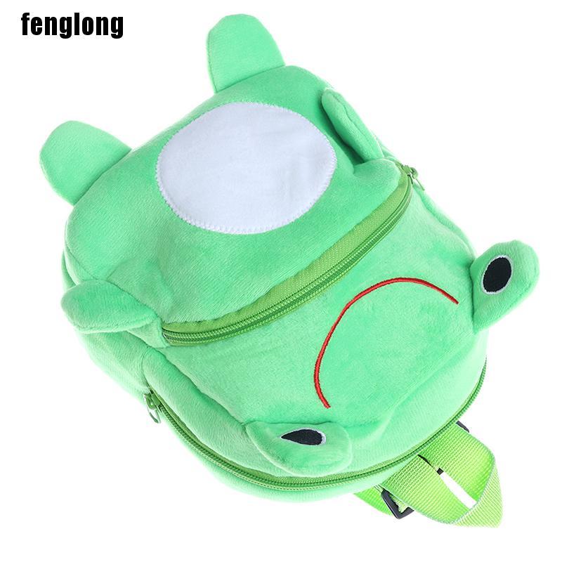 Мини-школьный рюкзак с лягушкой, детский рюкзак, детский школьный рюкзак, детский плюшевый рюкзак