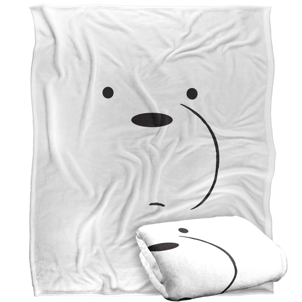 We Bare Bears Silky Ice Bear Supersoft Blanket