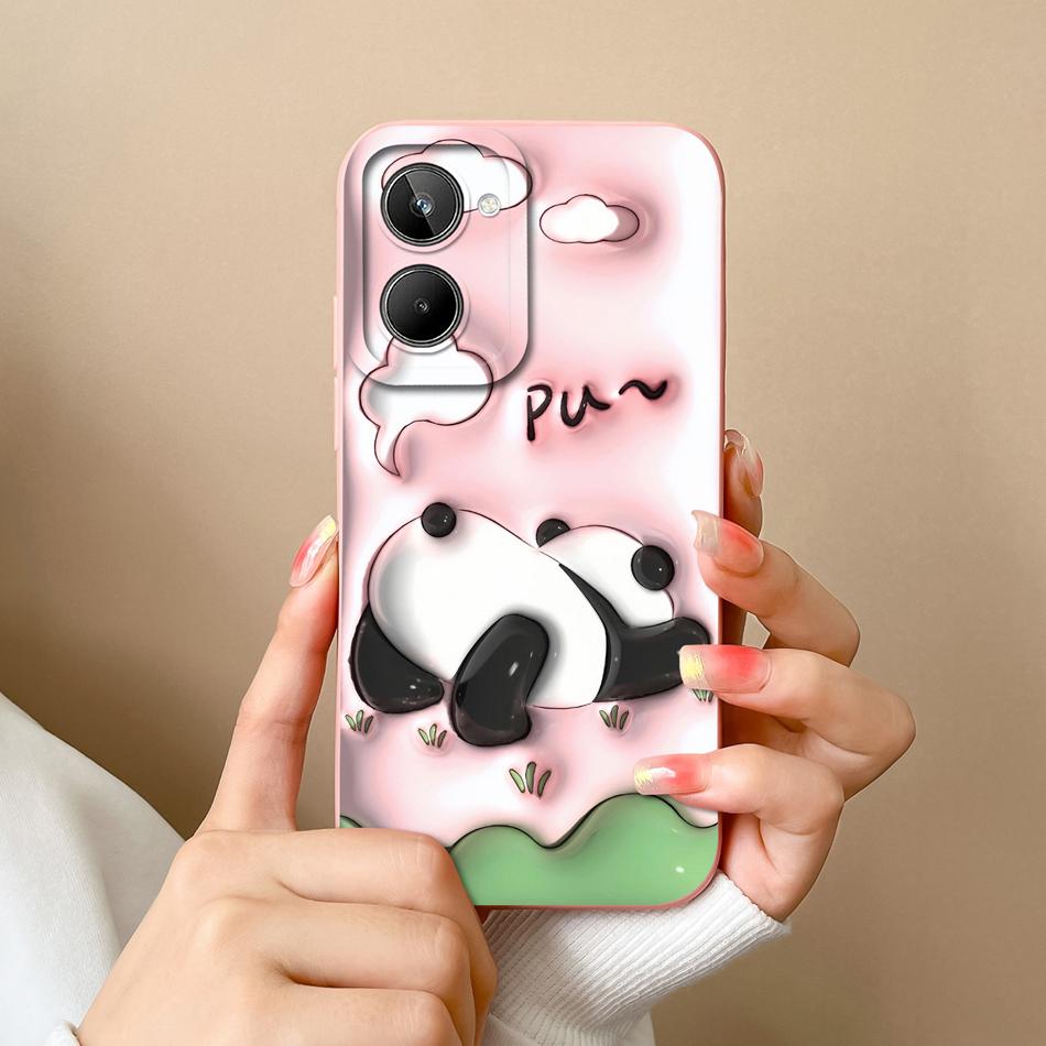 Чехол для Realme 10 Pro Plus 10S Модный Дизайн Полная Защита Задняя Крышка Для Realme 10Pro+ Мягкий Жидкий Силикон Защита от Падения Funda