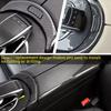 Carbon Fiber Console Armrest Button Trim Fits Mercedes Benz C Class W205 2015-20