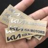 AAOH1 Автомобильные Металлические Креативные Наклейки Водонепроницаемая Грязезащитная Наклейка Для Ceed Sportage Picanto Cerato Seltos Soul Rio 3 4 5 2021 2020