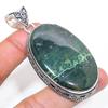 Подвеска из натурального океанического драгоценного камня яшмы из стерлингового серебра 925 пробы 2,68 дюйма M4q90