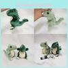Cuddly Cartoon Dinosaur Plush Toy Keychain Perfect For Kids And Collectors