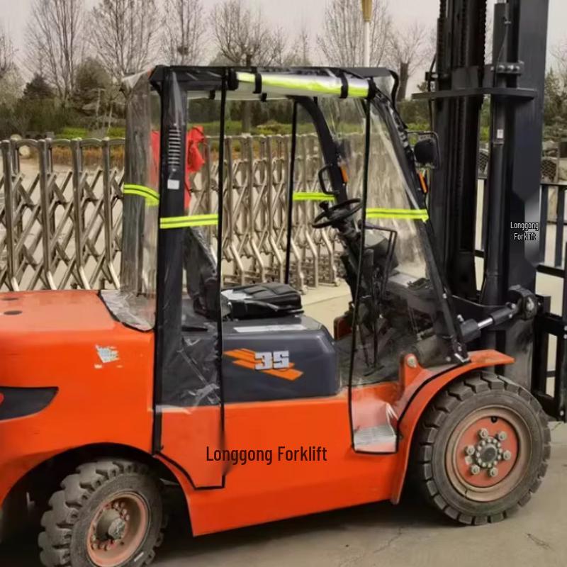 Универсальный дождевой занавес-укрытие для вилочного погрузчика Shengbilei