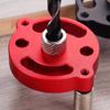 High Precise Woodworking Dowel Jig Kit for 6mm 8mm 10mm Holes with Limit Rings Consistent Woodwork Hole Drilling Needs