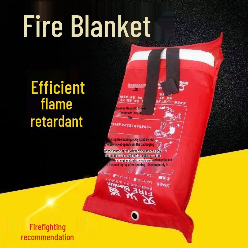 Commercial Kitchen Fire Blanket - Fire Safety & Escape Tool