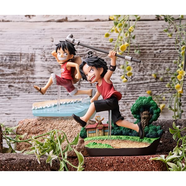 Серия One Piece Портгас Эйс Примерно 130 мм ПВХ Фигурка G.E.M. D. БЕГАТЬ! БЕГАТЬ! БЕГАТЬ! Предварительно окрашенный