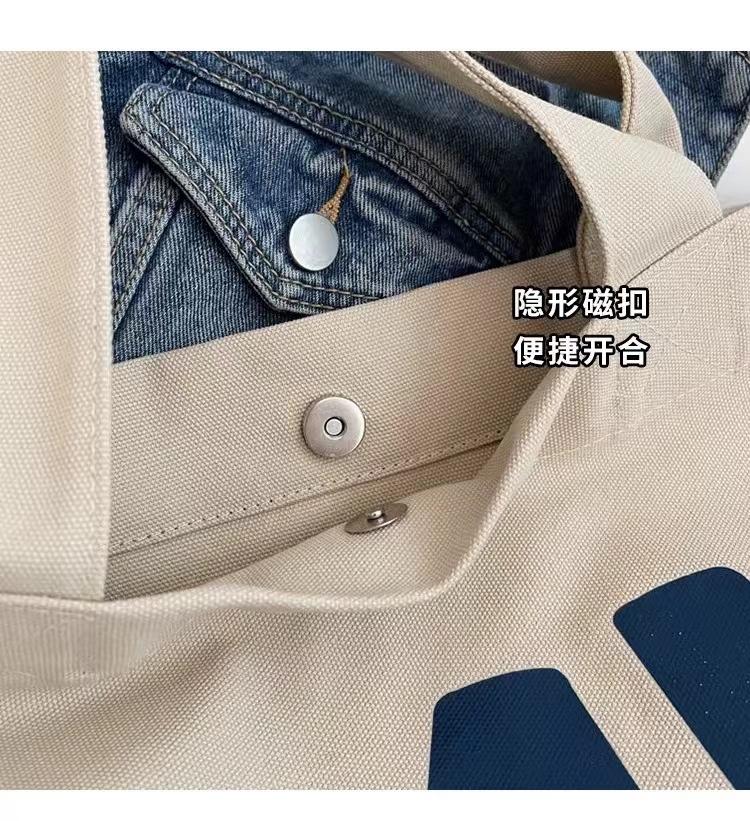 Женская холщовая сумка-тоут, очень прочная, большая сумка для покупок, укрепленные ручки, сумка-тоут через плечо для ежедневного использования, минималистичный многоразовый, экологически чистый дизайн