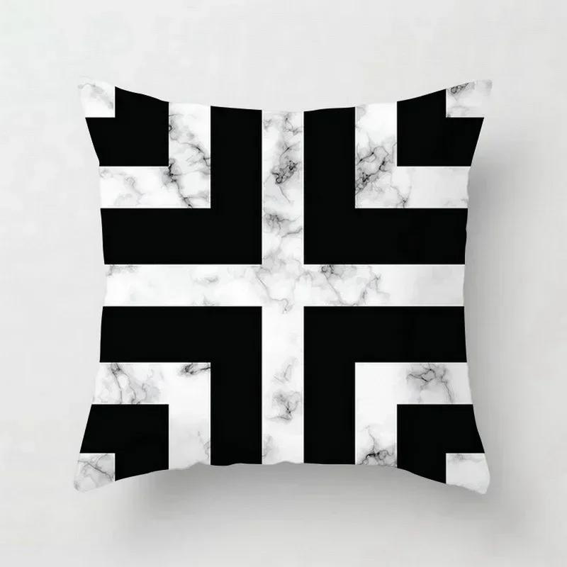 45*45cm Geometric Pillow Cover Abstract Pillow Case Throw Pillows for Living Room Sofa Home Decor Car Seat Pillowslip Hotel