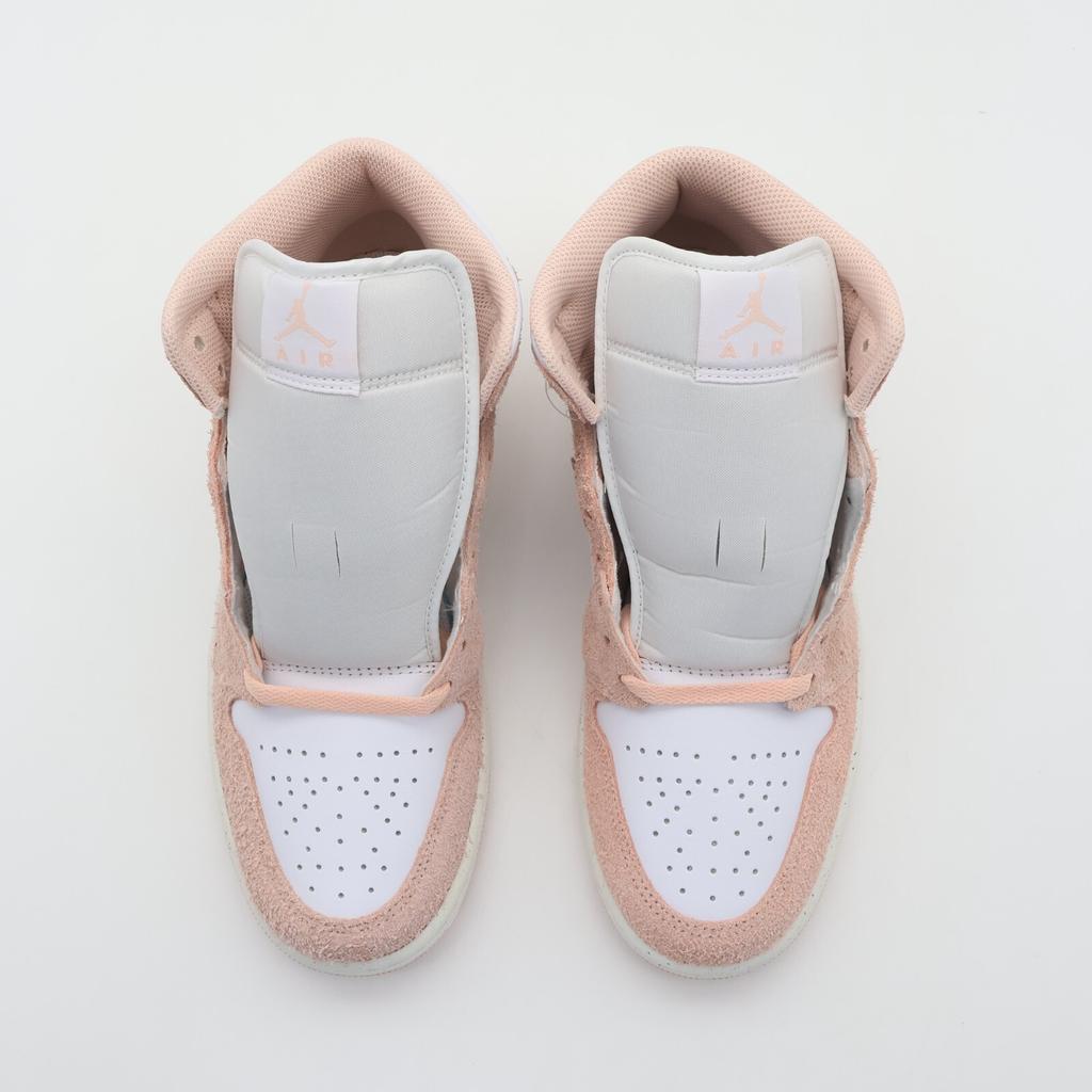 FN5215-161 Nike Air Jordan 1 Mid SE Пастельный Розовый Легенда Парусный Белый (Мужской)