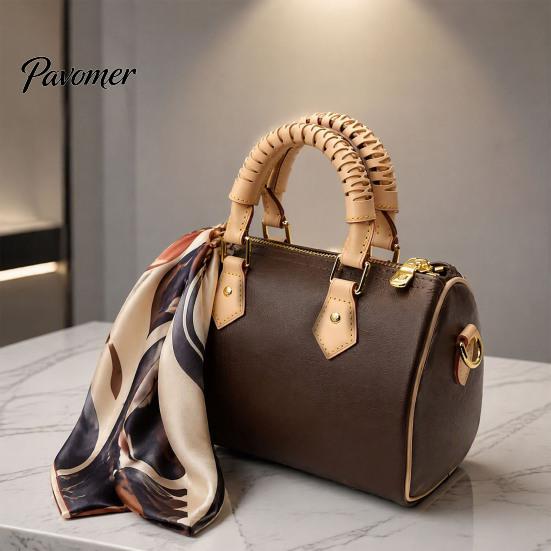 Purse Handle Cover 2Pcs Faux Leather Handbag Cover, Stain Resistant Handbags Protective Sleeve Protector Wrap Sleeve, Universal Tote Bag Accessories