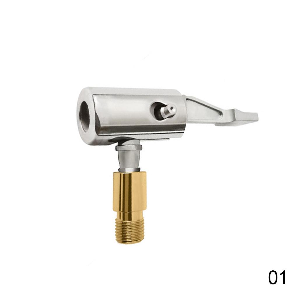 Портативный надувной насосный соединитель для автомобильного компрессора с воздушным патроном для шин, который можно спустить, шинный нагнетатель, шинный патрон для ремонта шланга