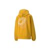 Downtown Graphic Hoodie Women Tops Yellow 533049-37