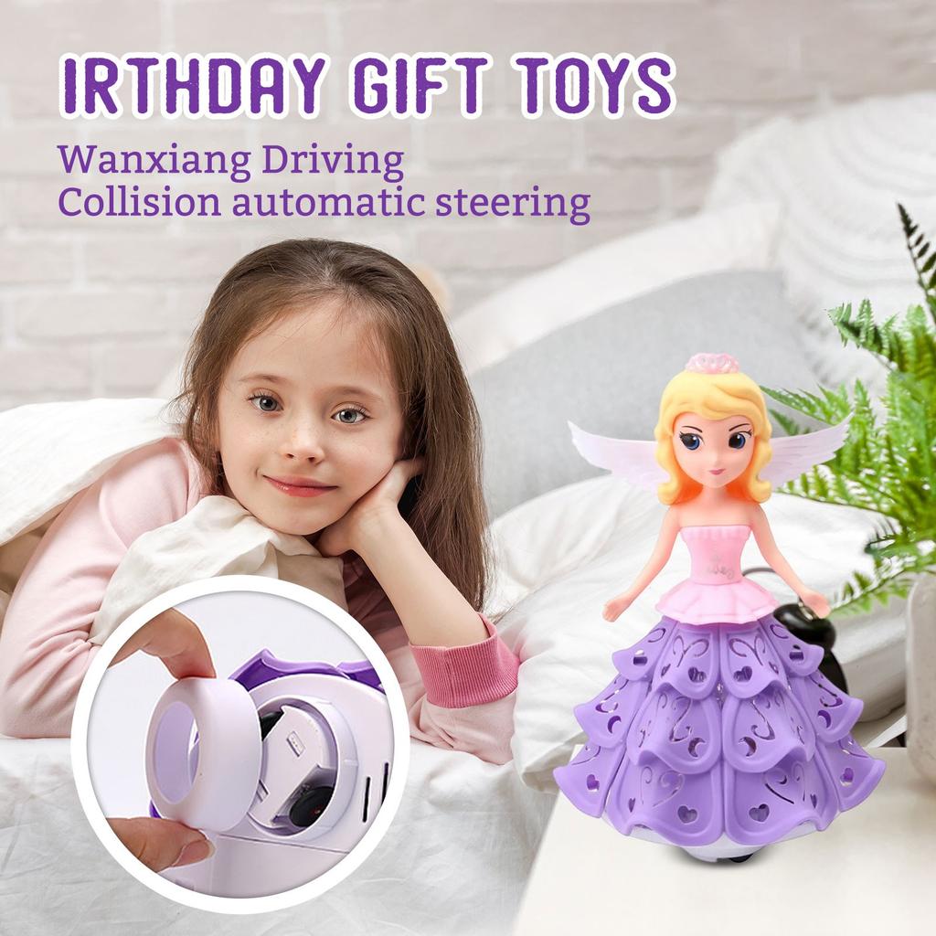 Эта кукла-принцесса, сочетающая в себе свет, музыку и ходьбу, используется для создания бесконечной сказочной вечеринки для маленьких принцесс.