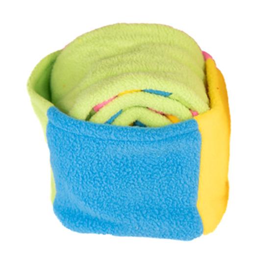 Интерактивная игрушка-мяч для нюханья, складная игрушка для скрытия еды, устойчивая к укусам, облегчение тревоги, умственная стимуляция, игрушка-одеяло для носа для собак и домашних животных