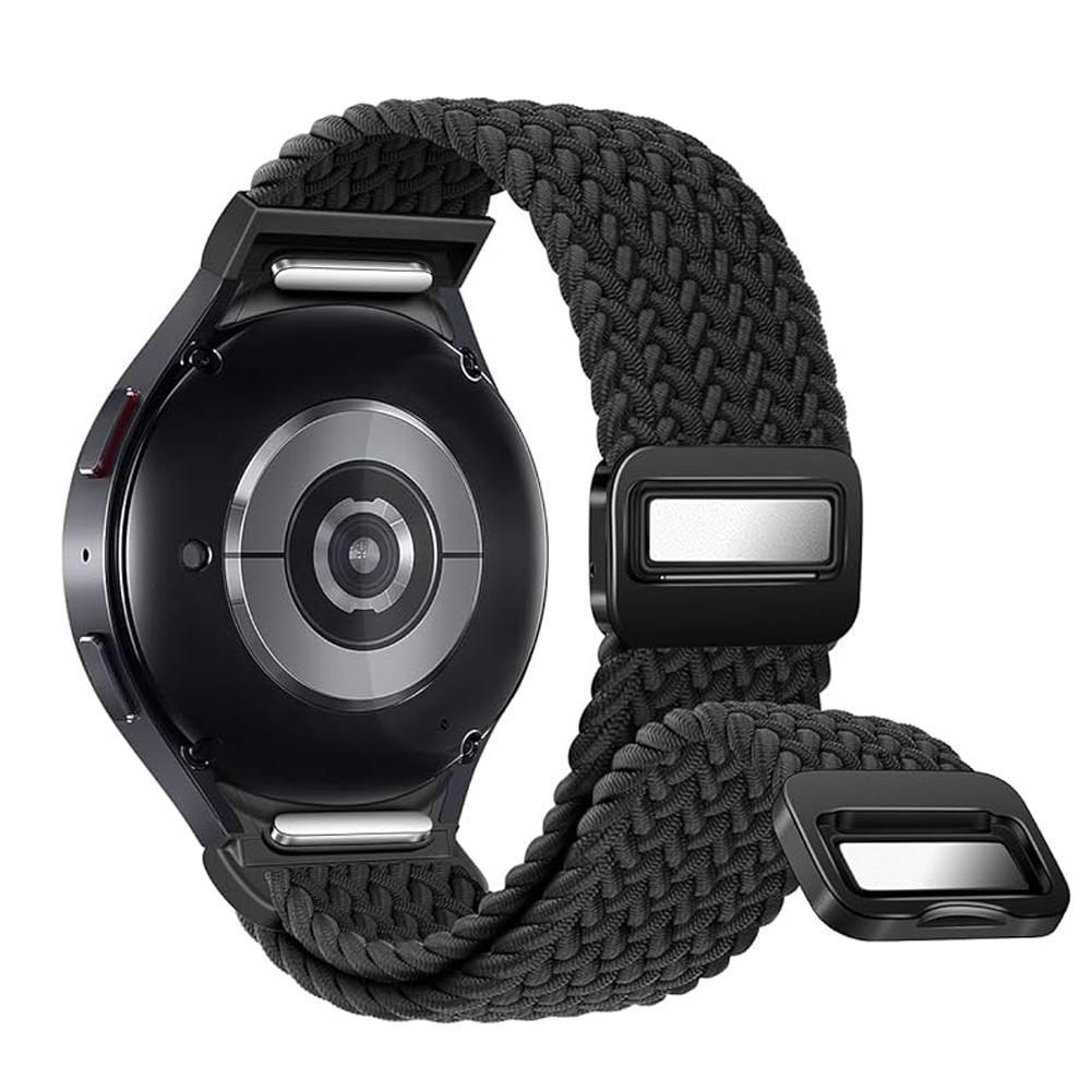 Магнитный плетеный ремешок для Samsung Galaxy Watch 7 6 4 classic/5 Pro/FE 44мм 40мм 45 46 47 мм браслет correa Galaxy watch 7 Ремешок