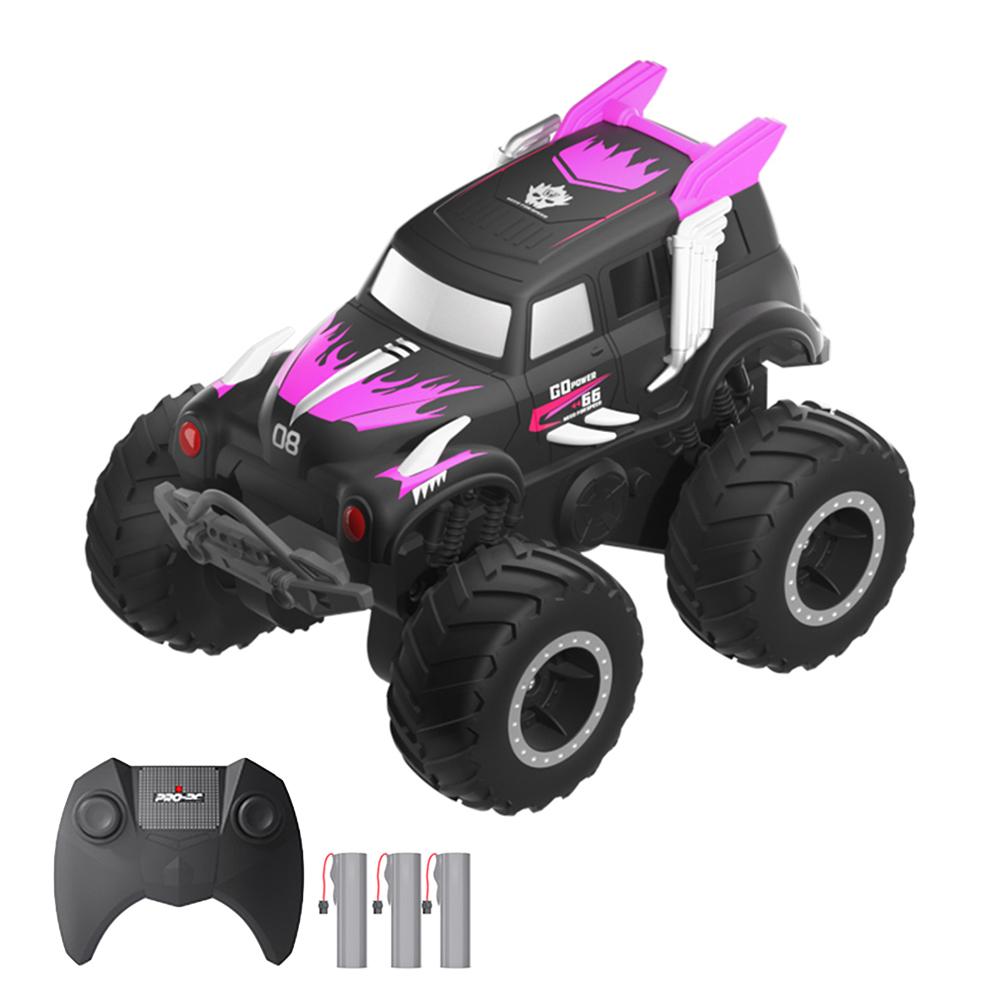 Remote Control Stunt Car, 2.4 GHz 4WD Dual-Side Driving Amphibious Off-Road Vehicle All Terrain