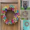 New Simulated Butterfly Garland Spring Decoration Hotel Restaurant Door Wall Hanging Childrens Room Decoration Wall Decoration