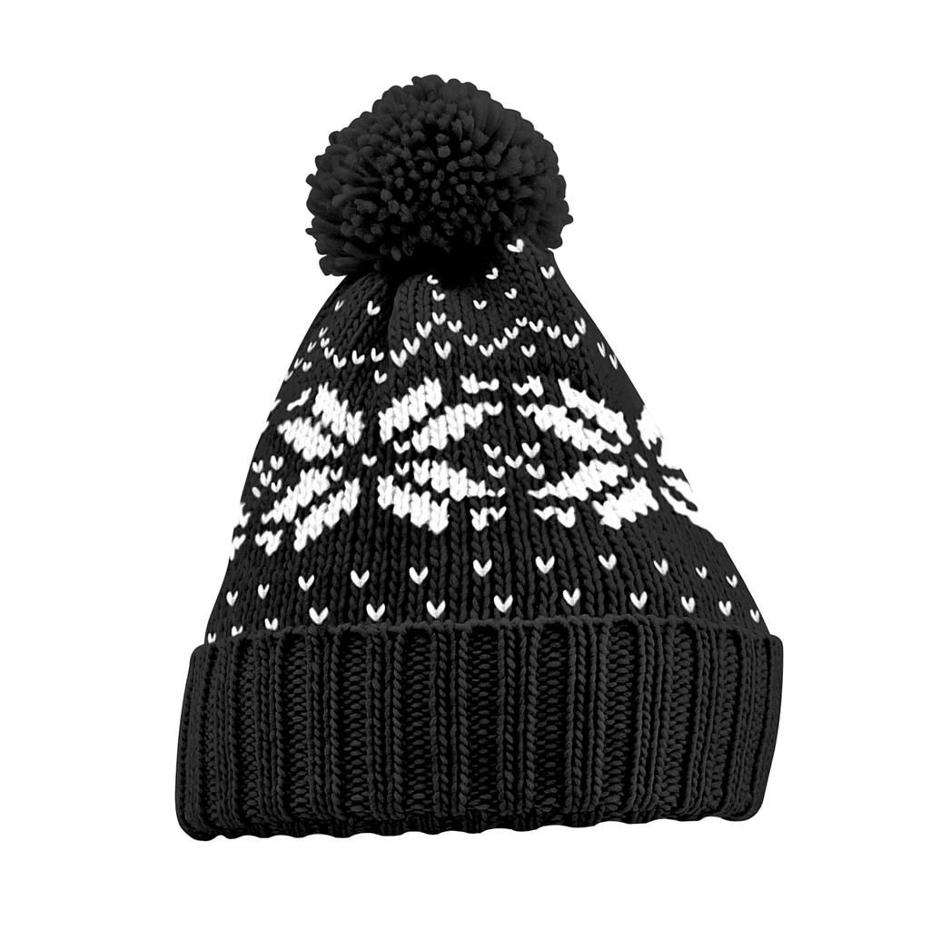 Beechfield Fair Isle Snowstar Beanie