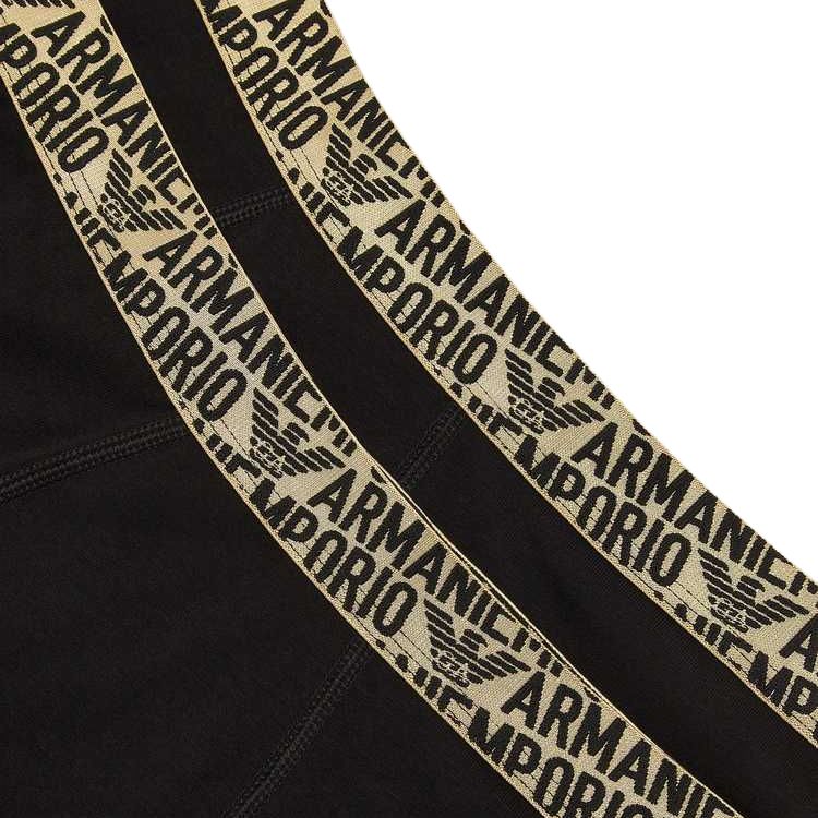 Emporio Armani Мужское нижнее белье с принтом логотипа, хлопок стрейч, 2 шт., FW24 111210-4F598-17020