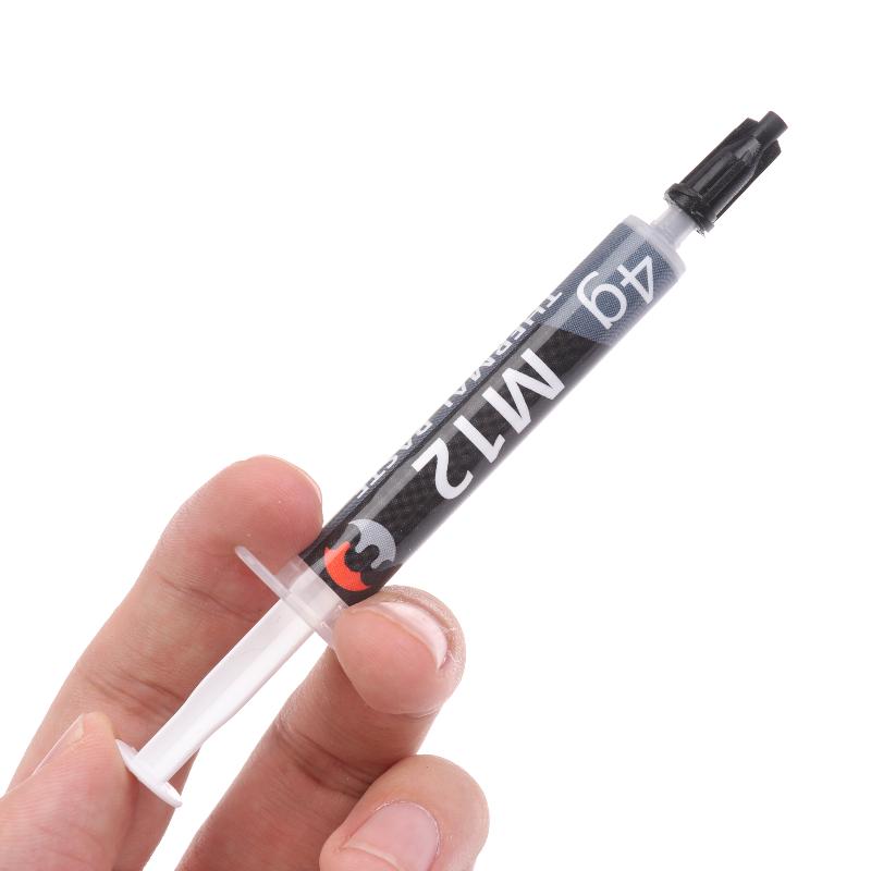 12.4W/mK Thermal Grease Compound 1Pc, High Thermal Conductivity Paste for CPU GPU Cooler, Laptop PS5 Game Console PC Cooling