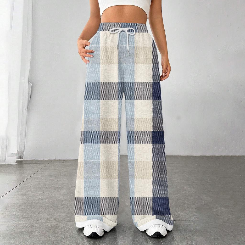 Женские модные свободные повседневные спортивные брюки с завязками и закрытой талией, повседневные брюки