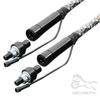 1/2 PCS 3FT LED Whip Light RGB Waterproof Multi-Color Flagpole Lamp Bowlight for Offroad Sand Rails Buggies SxS ATV/UTV RZR