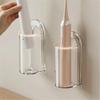 1PC Self-Adhesive Electric Toothbrush Holder - Wall Mounted Space-Saving Bathroom Storage