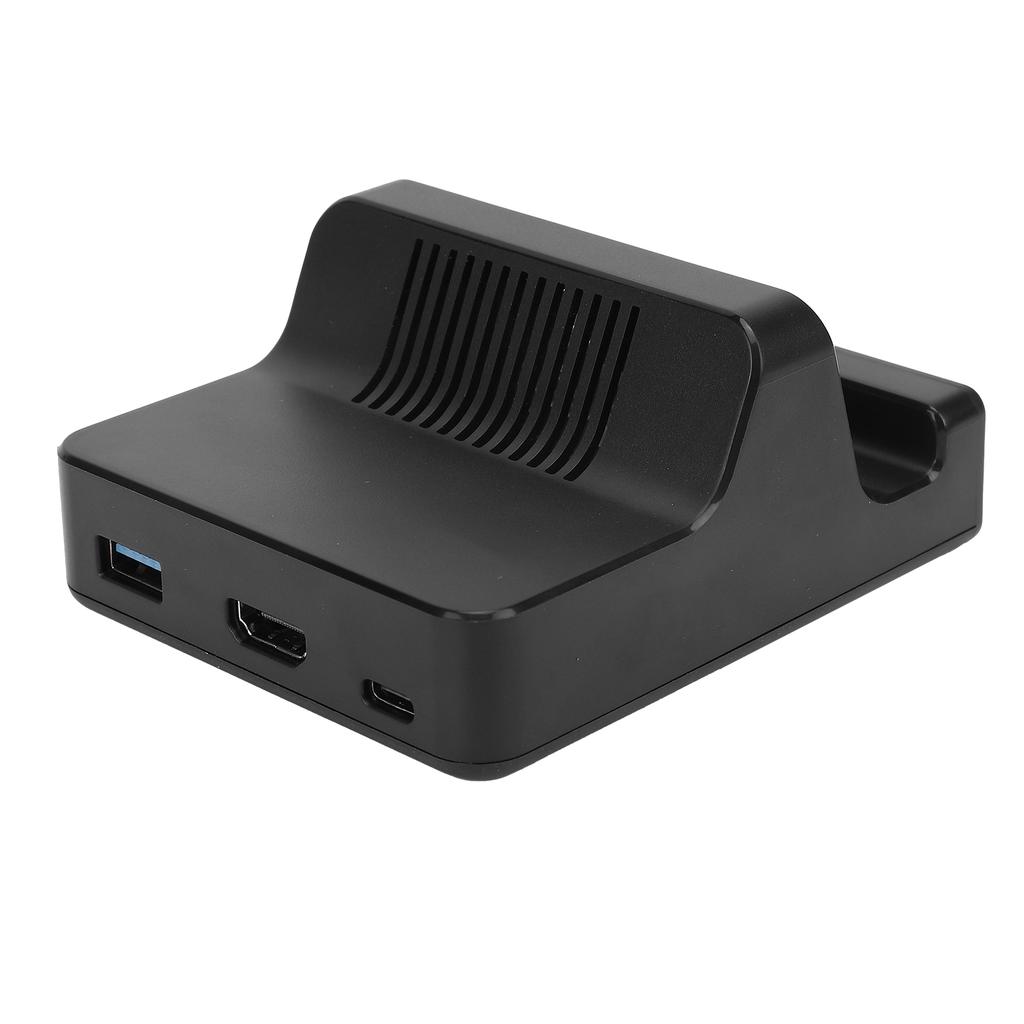 Подставка-база для телевизора, подходит для 2 4K 60 Гц, выход HD-интерфейса 2.0, RGB-подсветка, USB3.0, Type-C PD100W, портативная док-станция для телевизора с охлаждающим вентилятором