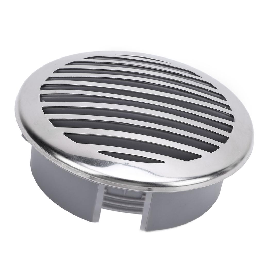 4PCS 4in Boats Airflow Vent Cover Enhanced Ventilation 316 Stainless Steel Decorative Marine Vent Cover for RV Yacht