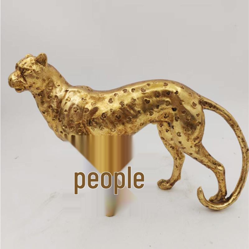 Leopard Resin Ornament for Home or Office Decor - Hot Seller
