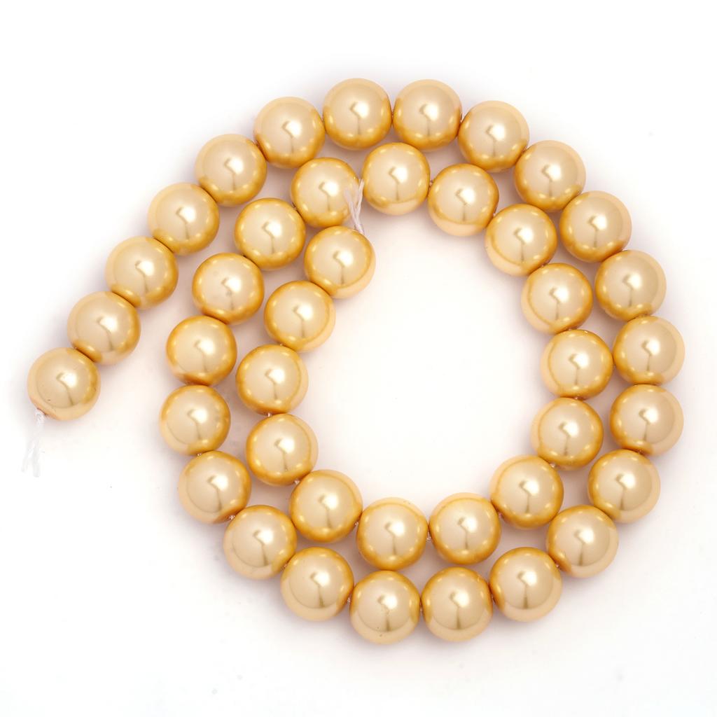 1 Strand/bag 4/6/8/10mm AA Imitation Pearls Multicolor Round Glass Loose Spacer Beads for Jewelry Making Supplies DIY Charms Bracelets 15‘’