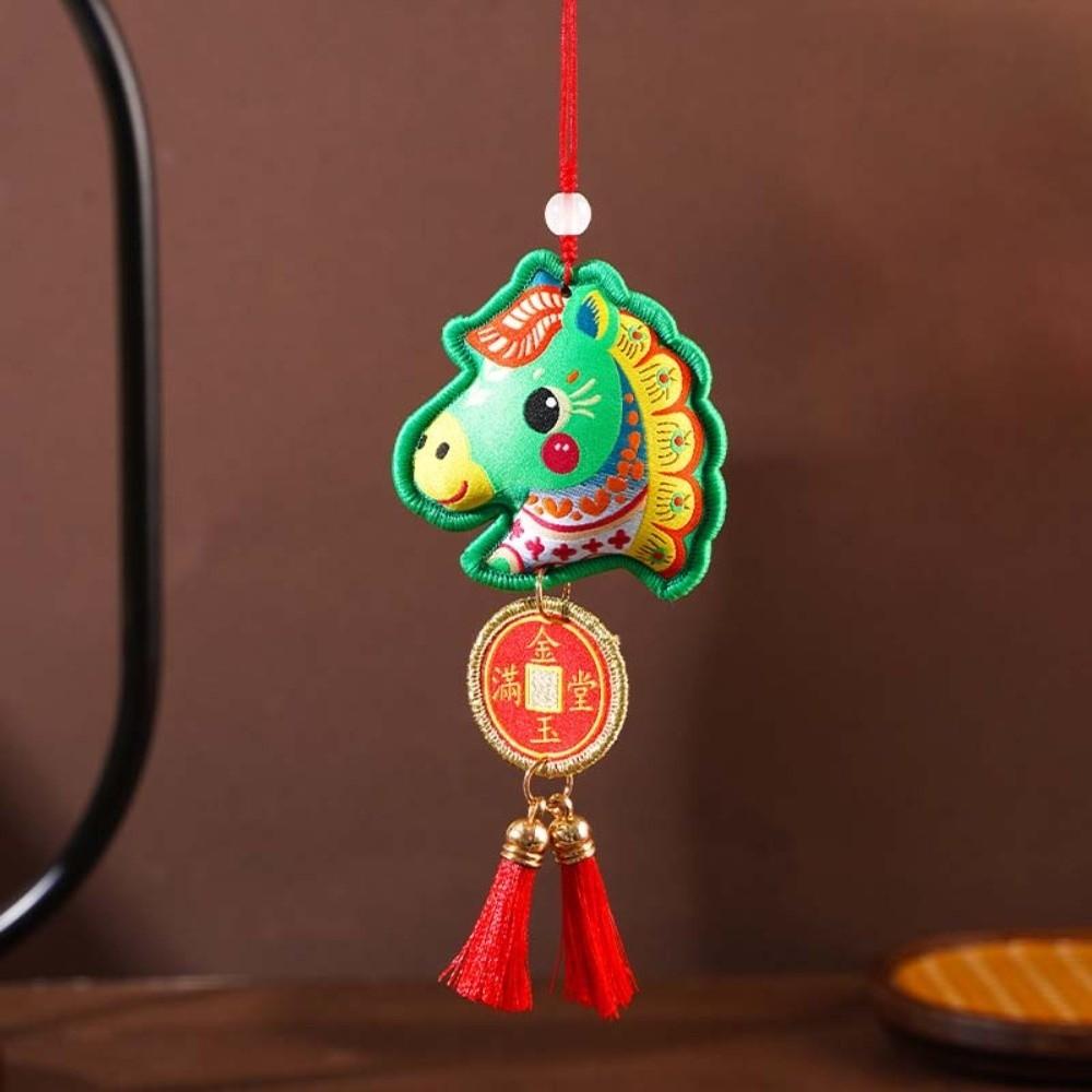 Chinese Style New Year Horse Pendant Spring Festival Horse Hanging Decoration  Cultural Gift