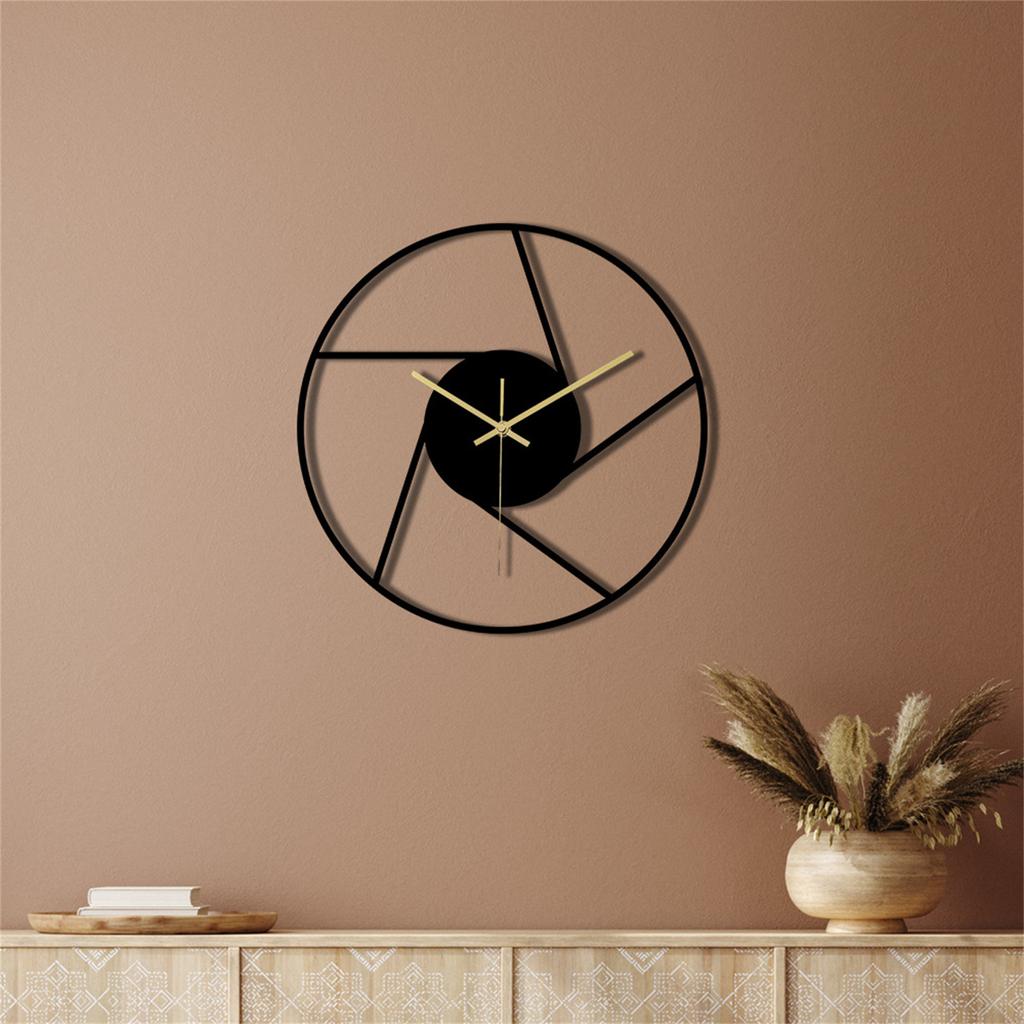 Accurate Timekeeping Modern Wall Clock Non Ticking Battery Operated Wall Clocks Minimalistic Wall Clock for Kitchen