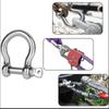 Multistyles Rope Paracord Buckle Survival Bracelets O-Shaped Shackle  Outdoor Accessories