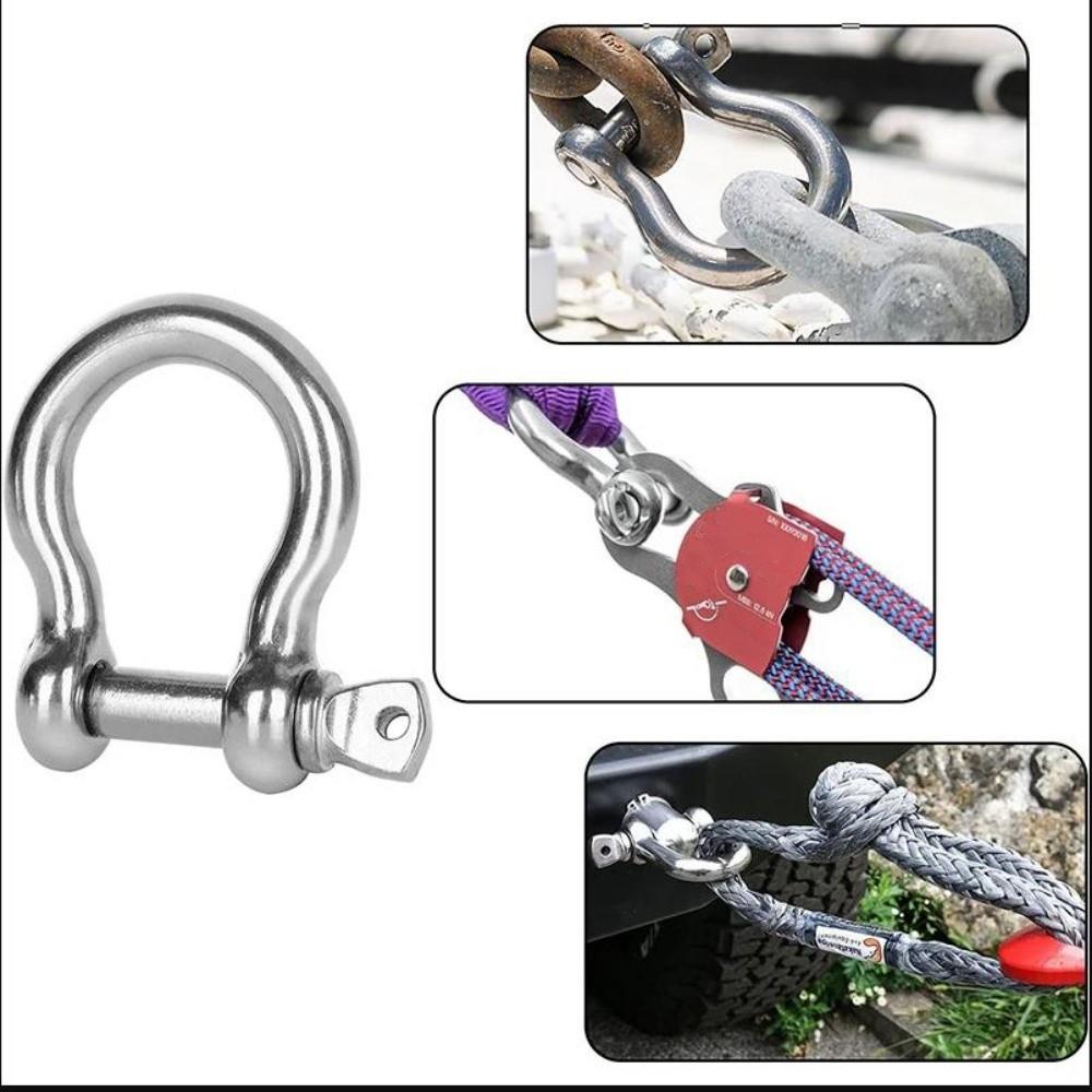Multistyles Rope Paracord Buckle Survival Bracelets O-Shaped Shackle Outdoor Accessories